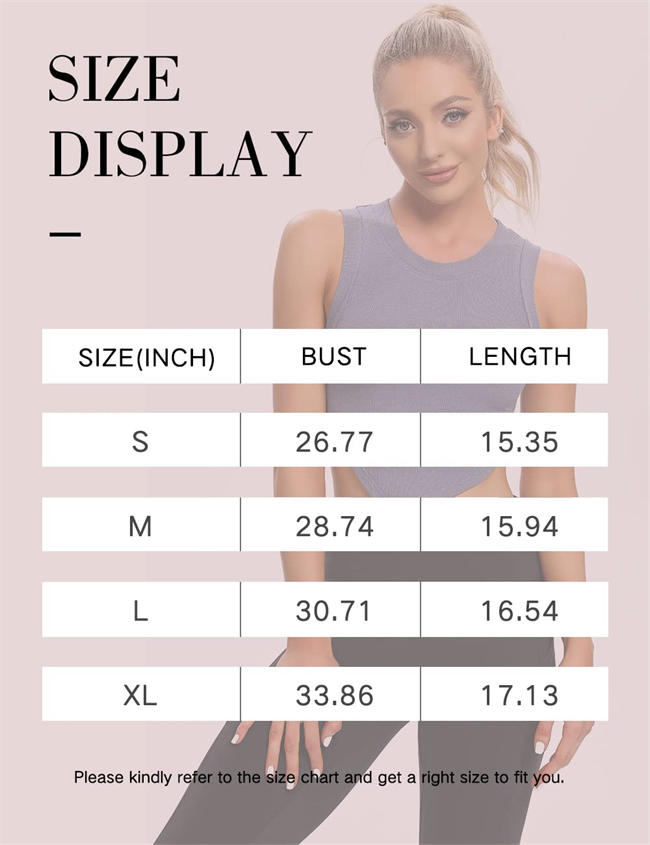 Womens Workout Crop Tops Gym Loose Sleeveless Sport Muscle Open Side Tank Tops for Women Yoga Athletic Shirts